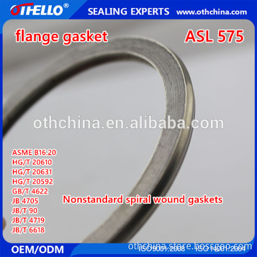 Inner ring metal spiral wound gasket